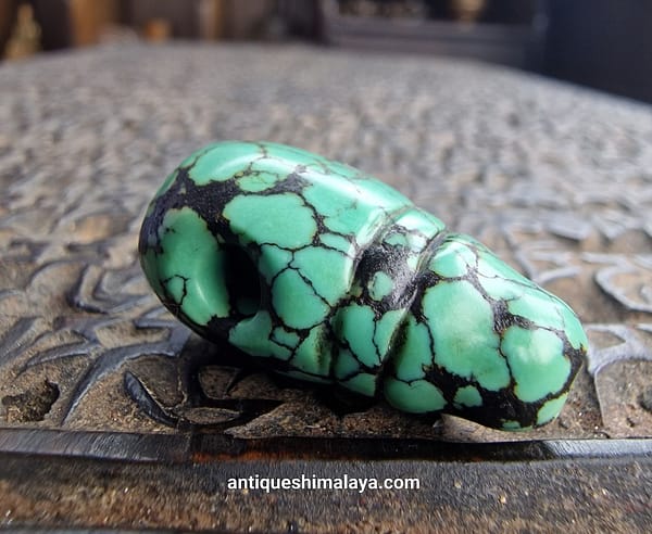 Tibetan Turquoise Guru Bead