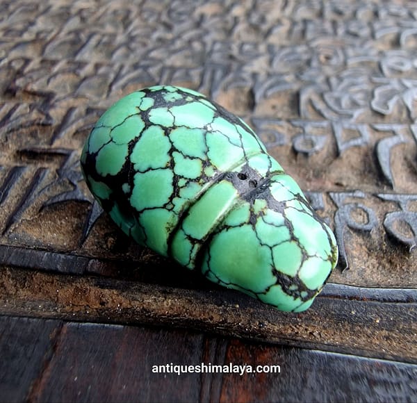 Tibetan Turquoise Guru Bead - Image 2