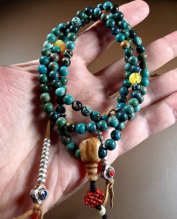 Turquoise Mala beads