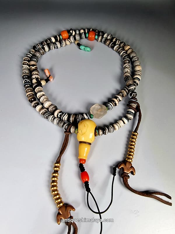 Ancient Agate Mala